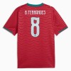 Fodboldtøj Portugal B. Fernandes 8 Hjemmebanetrøje VM 2026